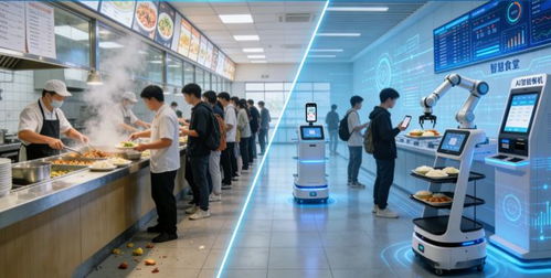 智慧蛻變 校園食堂從“人海戰術”到科技創新驅動的后勤管理奇跡